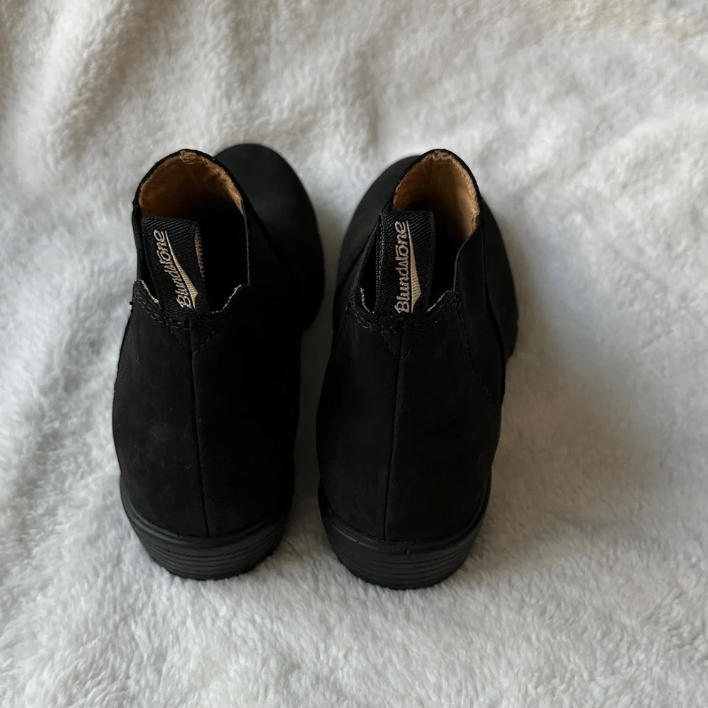 Blundstone Classic Black Leather Ankle Boots Size 7.5 US Women's - Picture 4 of 8